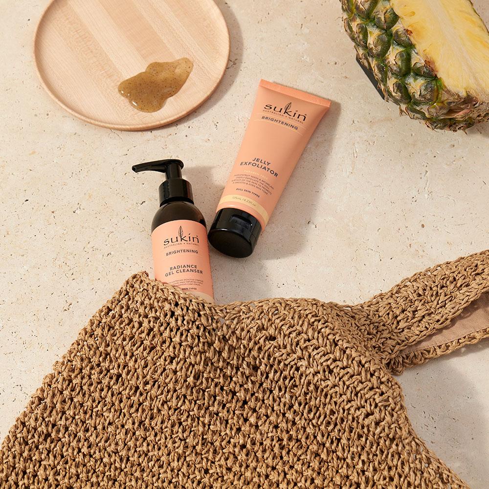 Sữa Rửa Mặt Dạng Gel Sáng Da Sukin Brightening Radiance Gel Cleanser 125ml