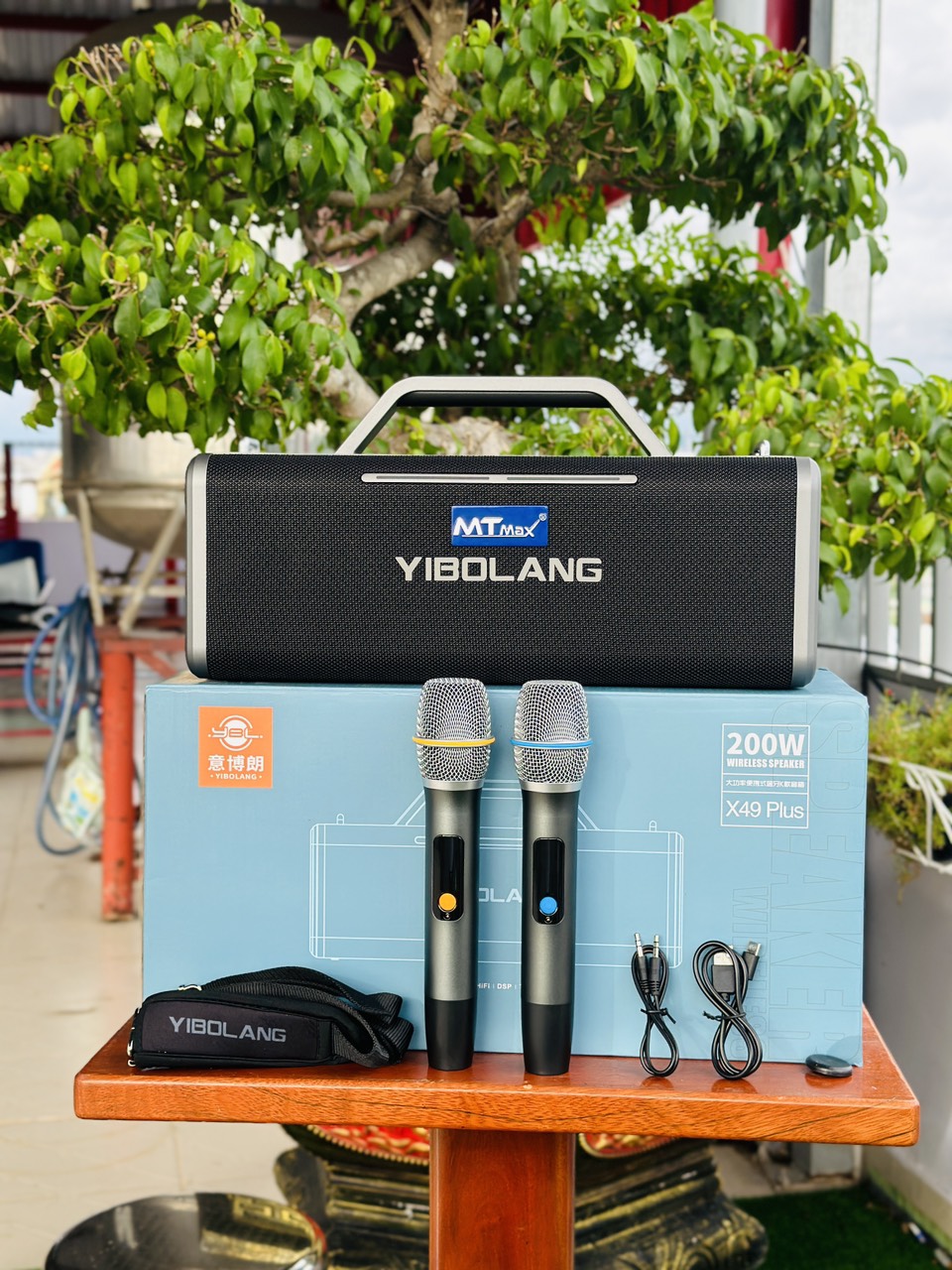 Loa bluetooth X49 Plus MTMax nhỏ gọn hỗ trợ cổng cắm Usb và thẻ nhớ âm bass cực lớn , Công Suất Mạnh Mẽ, Bảo Hành 12T Hàng nhập khẩu