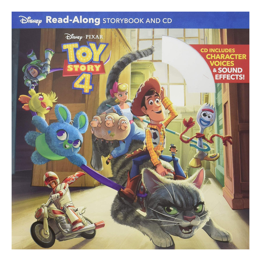 Toy Story 4 Read-Along Storybook and CD