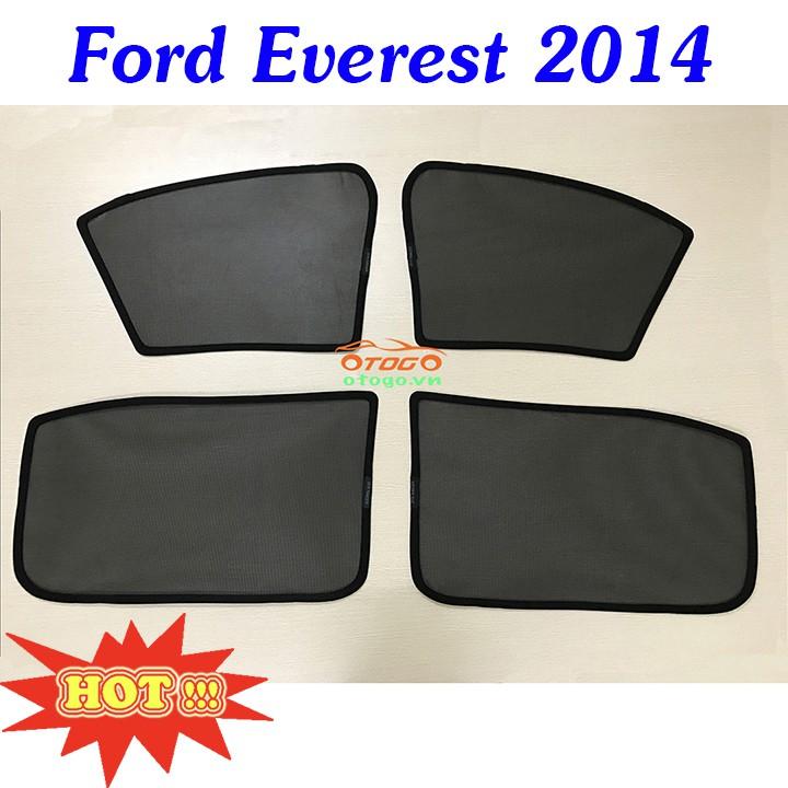 Bộ Rèm Che Nắng Kính  Ô Tô Theo Xe - Ford Everest 2014 LOẠI 1