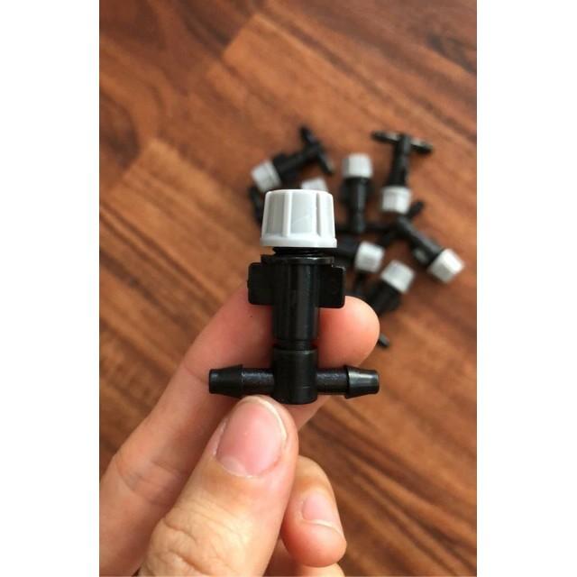 Bộ kit 20 béc phun sương xám tưới cây tự động kèm đầy đủ phụ kiện