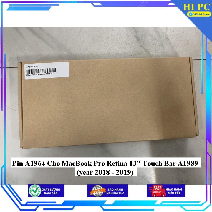 Pin A1964 Cho MacBook Pro Retina 13&quot; Touch Bar A1989 (year 2018 - 2019) - Hàng Nhập Khẩu