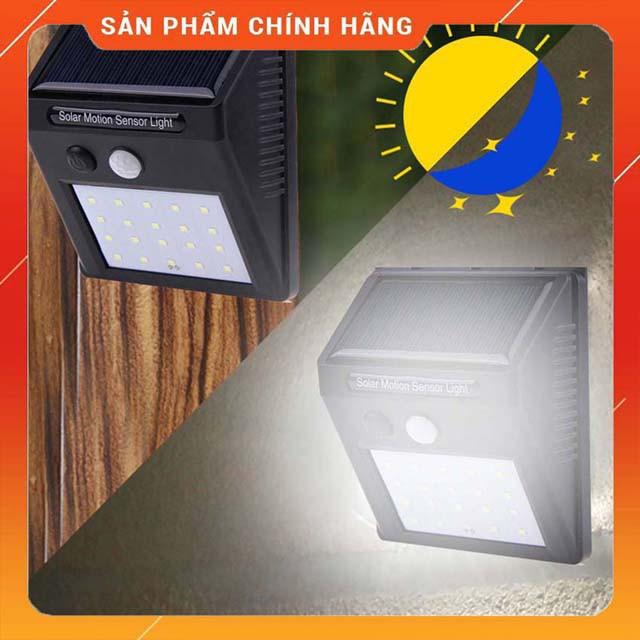 Đèn LED Cảm Biến Sân Vườn Năng Lượng Mặt Trời 20 LED