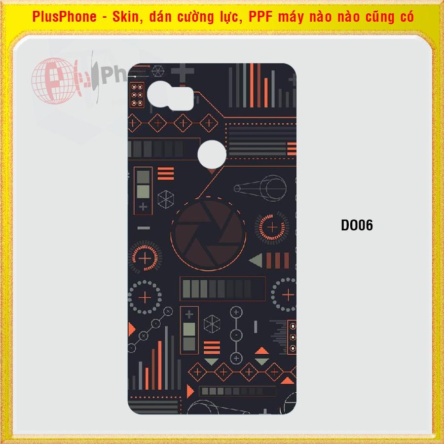 Dán Skin mặt sau cho Google Pixel, Pixel XL, Pixel 2, 2XL nhiều mẫu hot, độc lạ