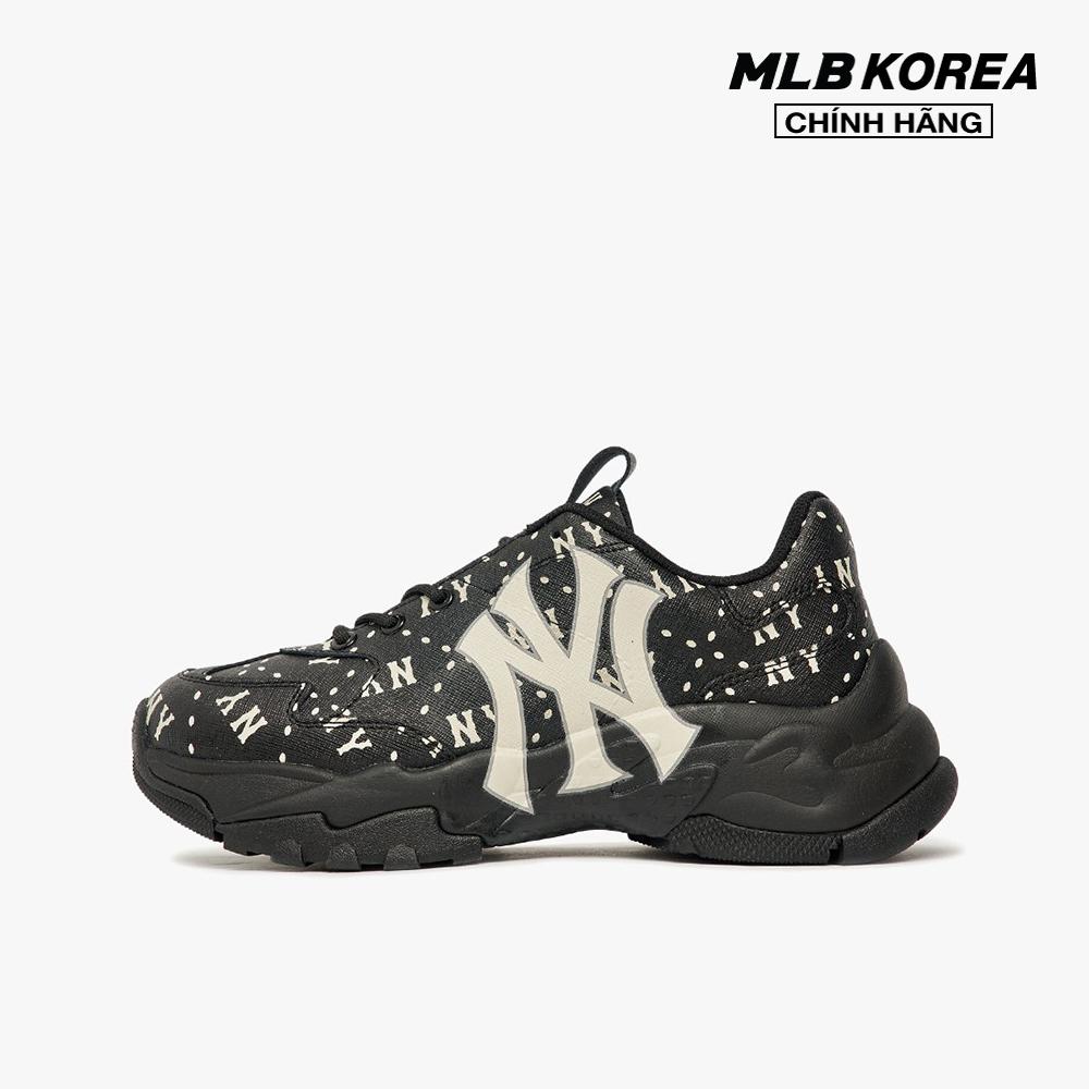 MLB - Giày sneakers unisex cổ thấp Big Ball Chunky Saffiano Diamond Monogram 3ASHMS13N