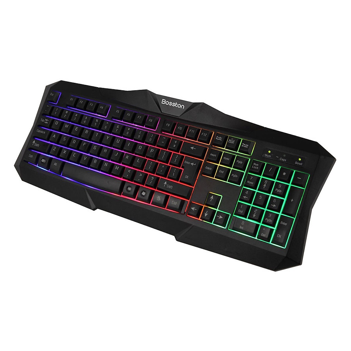 Bàn Phím Keyboad  Gaming Bosston X19 Có Led Siêu Ngầu - Hàng Nhập Khẩu