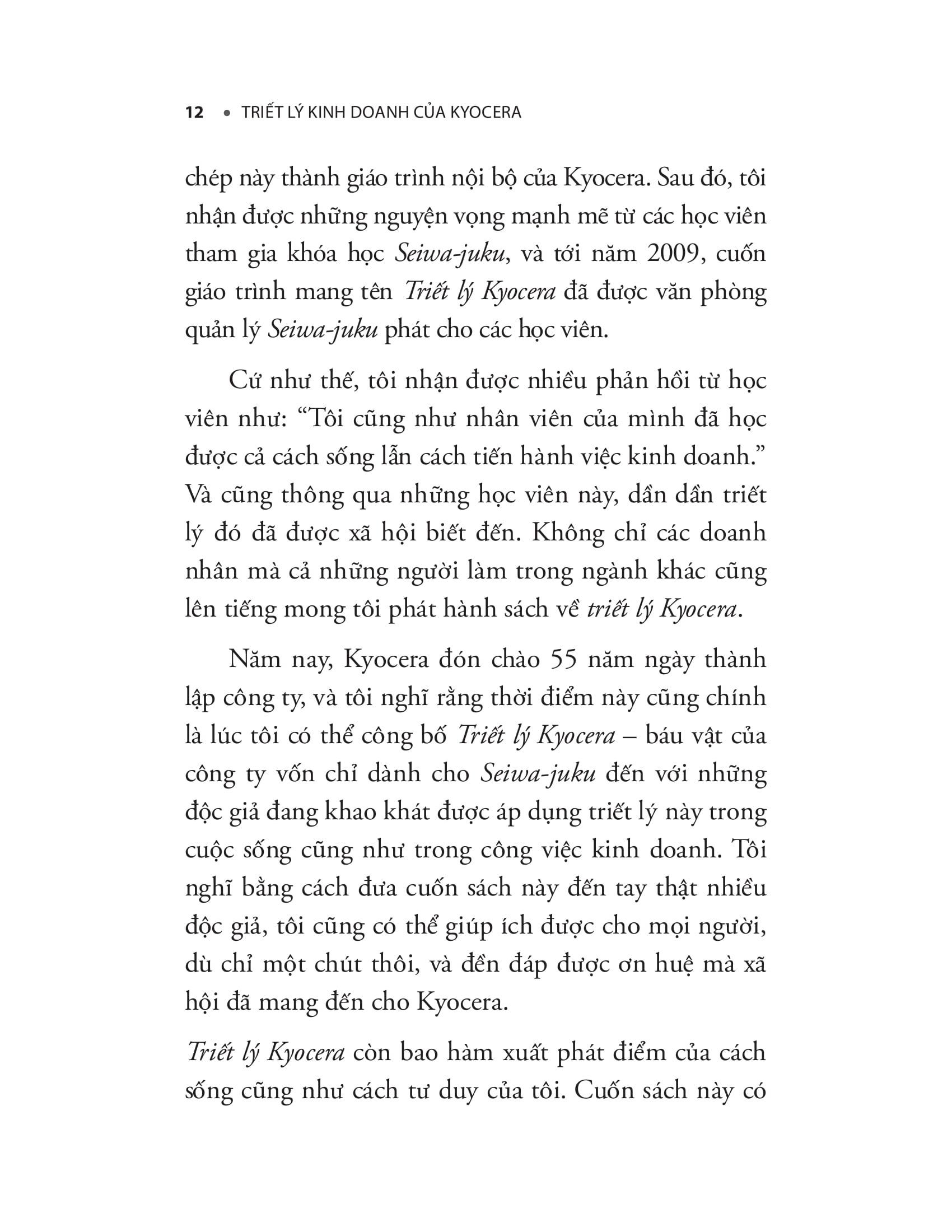 Sách - Triết Lý Kinh Doanh Của Kyocera (Tái Bản 2024)