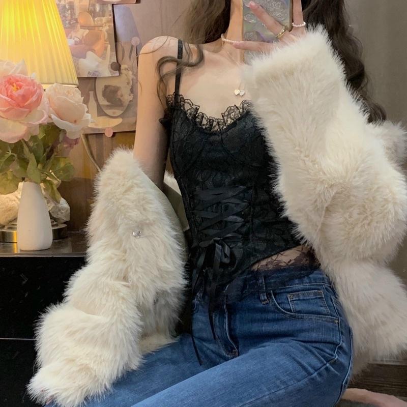 Áo Bra Nữ Ren Hoa Tiểu Thư Đính Hạt Viền Bèo, Chun Sau Dáng Croptop Siêu Xinh Kèm Mút Ngực áo bra Ren phối nơ ngực