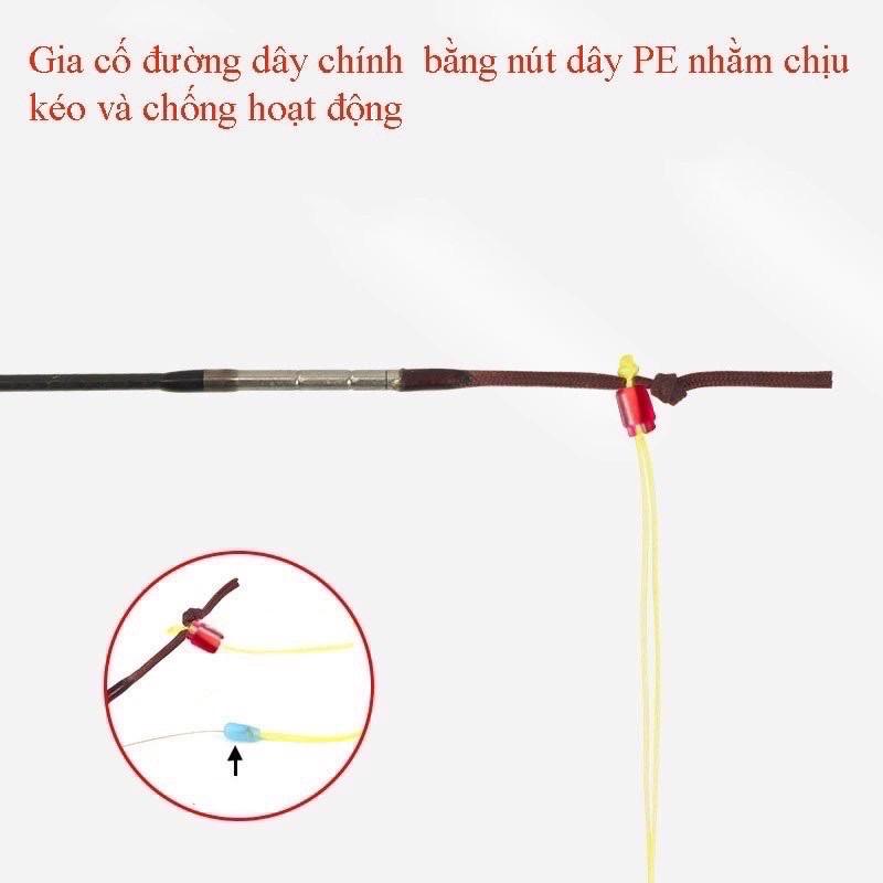 Sét 5 Dây PE DÂY ĐỘ ĐẦU CẦN ,DÙ ĐỘ CHỐNG NỔ