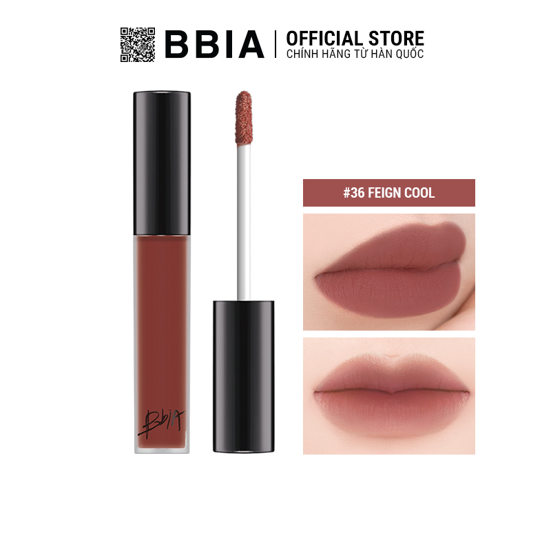 Combo 2 Son Kem Lì Bbia Last Velvet Lip Tint 5g - #38 Feign Fine và #36 Feign Cool