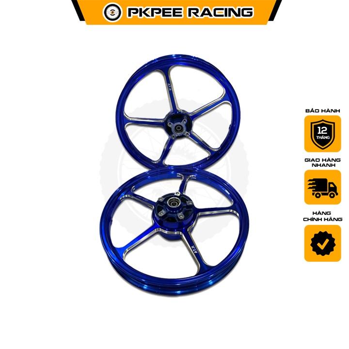 Mâm Vành Đúc AT Racing 5 Cây Thẳng CNC Sử Dụng Cho Xe Exciter 150, Exciter 155 1.6 -1.6