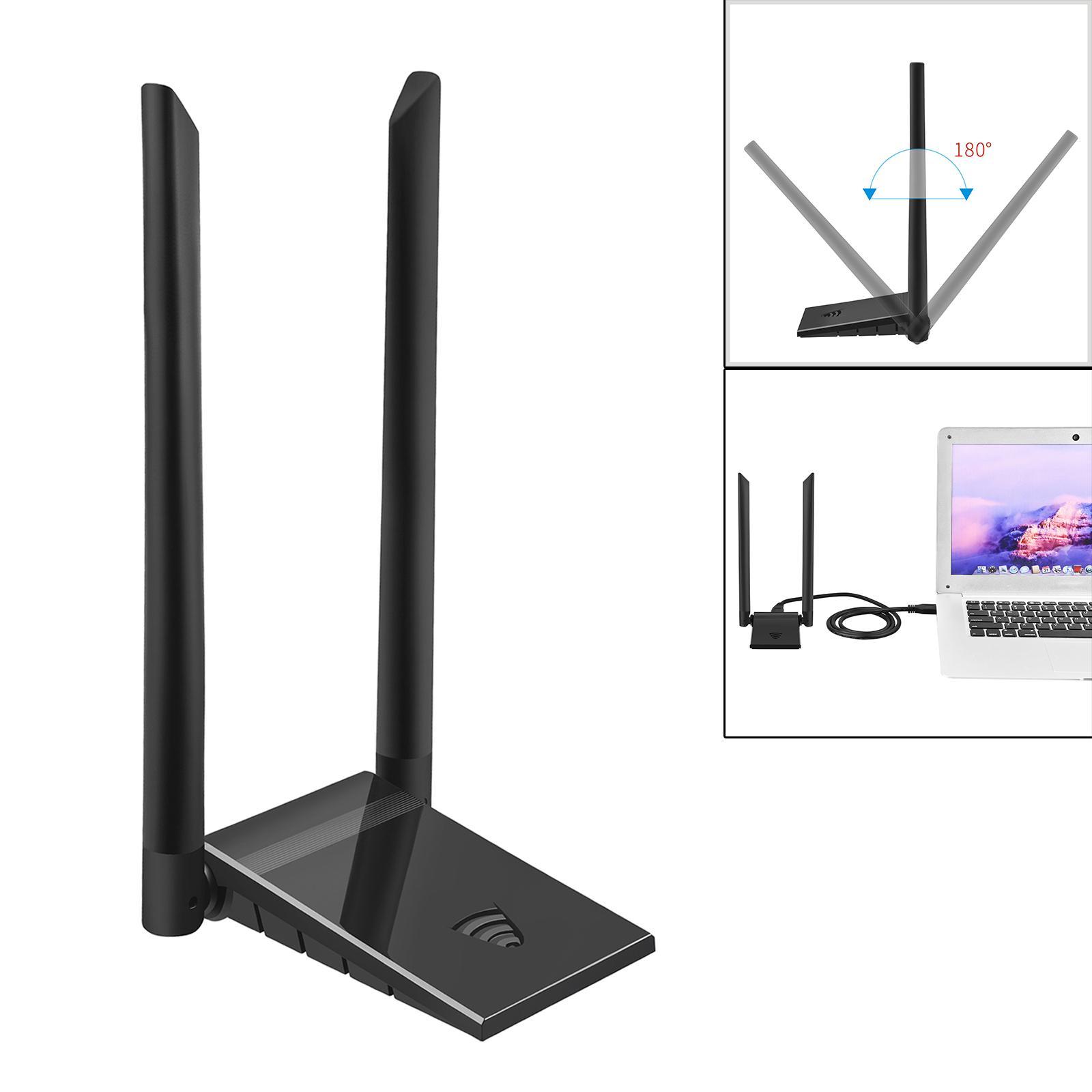 USB 3.0 WiFi Adapter Long Distance  WiFi Card for Desktop Laptop PC