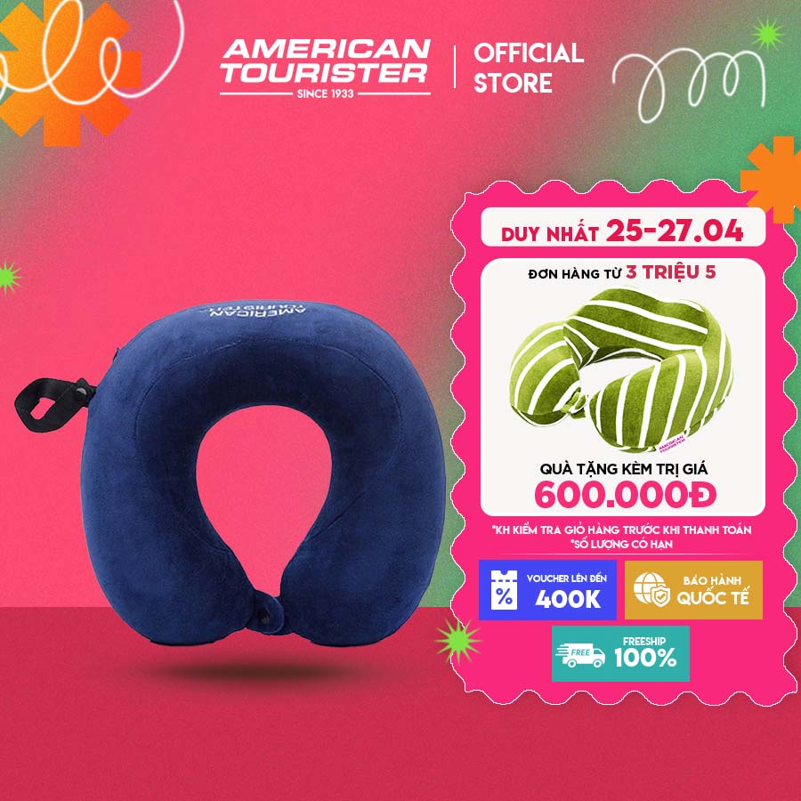 Gối cổ du lịch American Tourister Memory Foam Pillow 