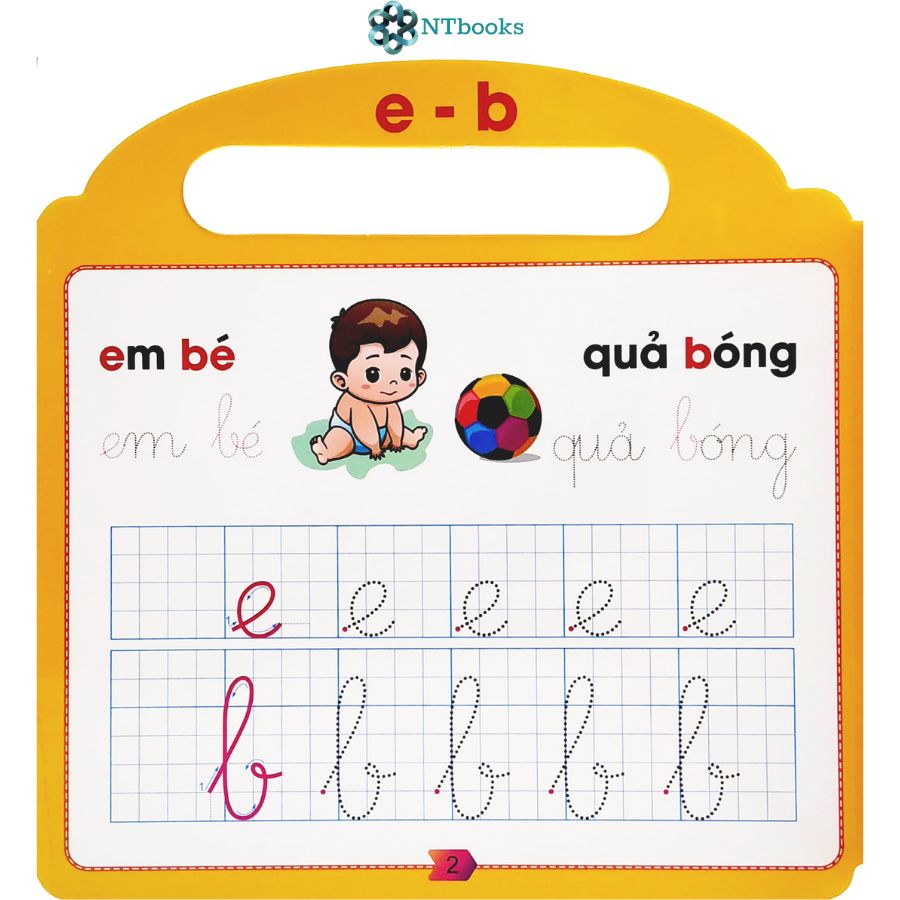 Combo 2 cuốn Chuẩn Bị Cho Bé Tới Trường - Chữ Cái - Tập 1 + Tập 2
