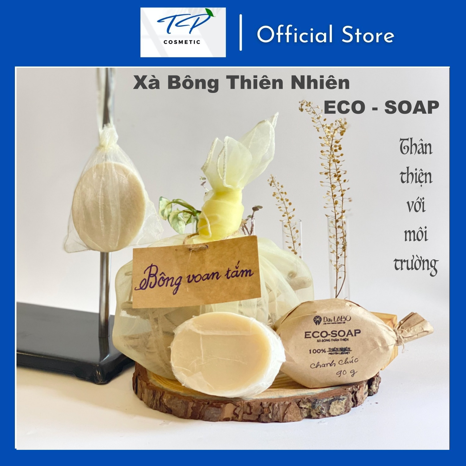 Xà bông thiên nhiên, Xà bông Thảo Dược, xà bông thân thiện môi trường ECO-SOAP (Phiên bản nâng cấp của Xà bông Konus)