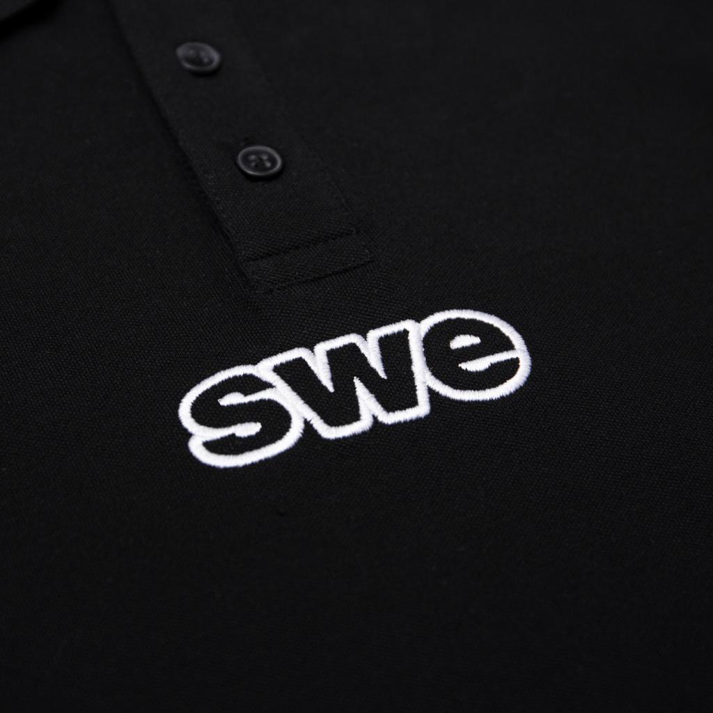 SWE - Áo polo unisex LOGO POLO ngắn tay phong cách đơn giản trẻ trung nhiều màu thời trang chính hãng