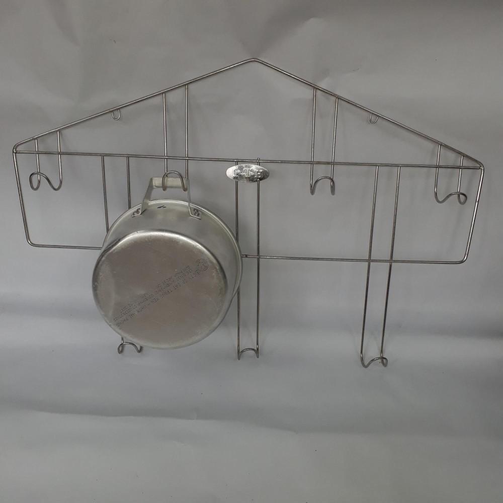 Giá inox 201 treo nồi 58 cm - Gia dụng Dũng Hà