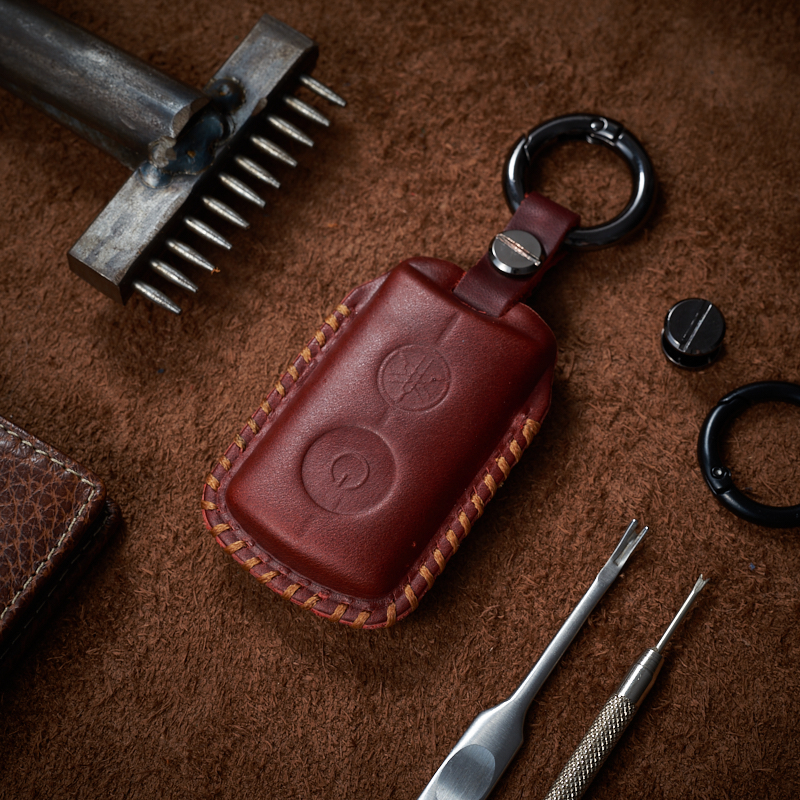 Bao Da Chìa Khóa Handmade Yamaha NVX / Janus Da Bò May Thủ Công Bền Đẹp - hàng chính hãng