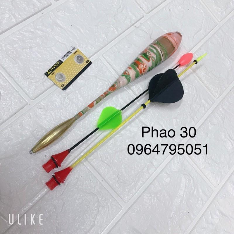 Phao câu lục 2 ngọn đêm ngày câu xa bờ