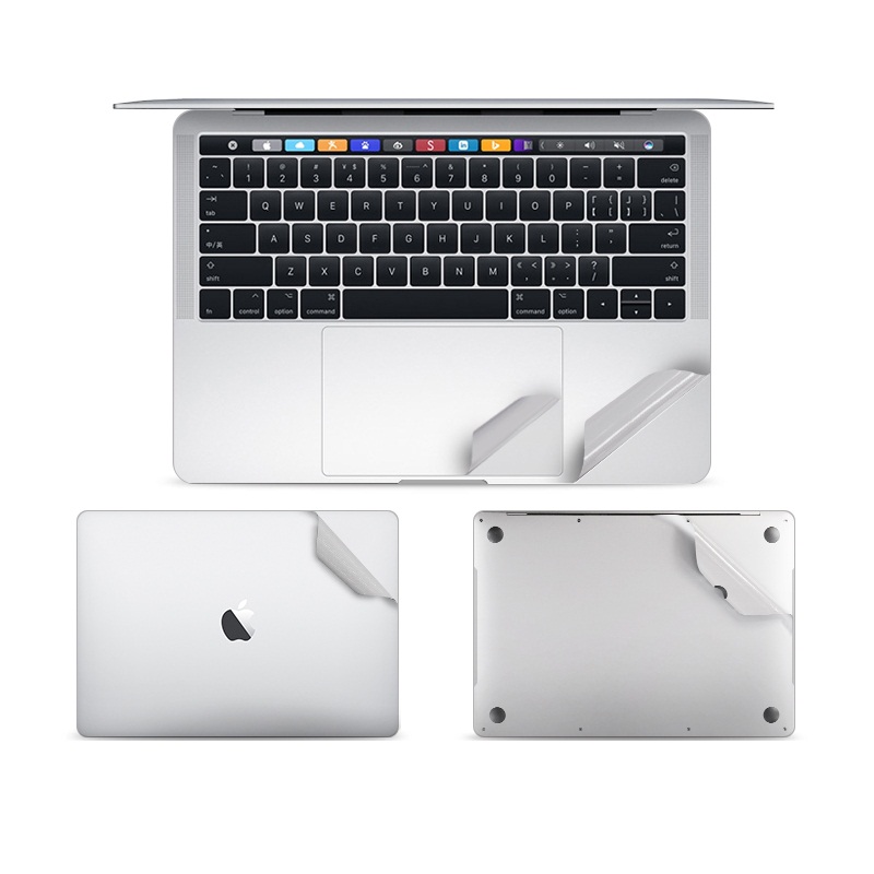 Hình ảnh Bộ dán Full JRC 5in1 bảo vệ cho Macbook pro 13.3 có ổ đĩa (A1278) - Hàng nhập khẩu