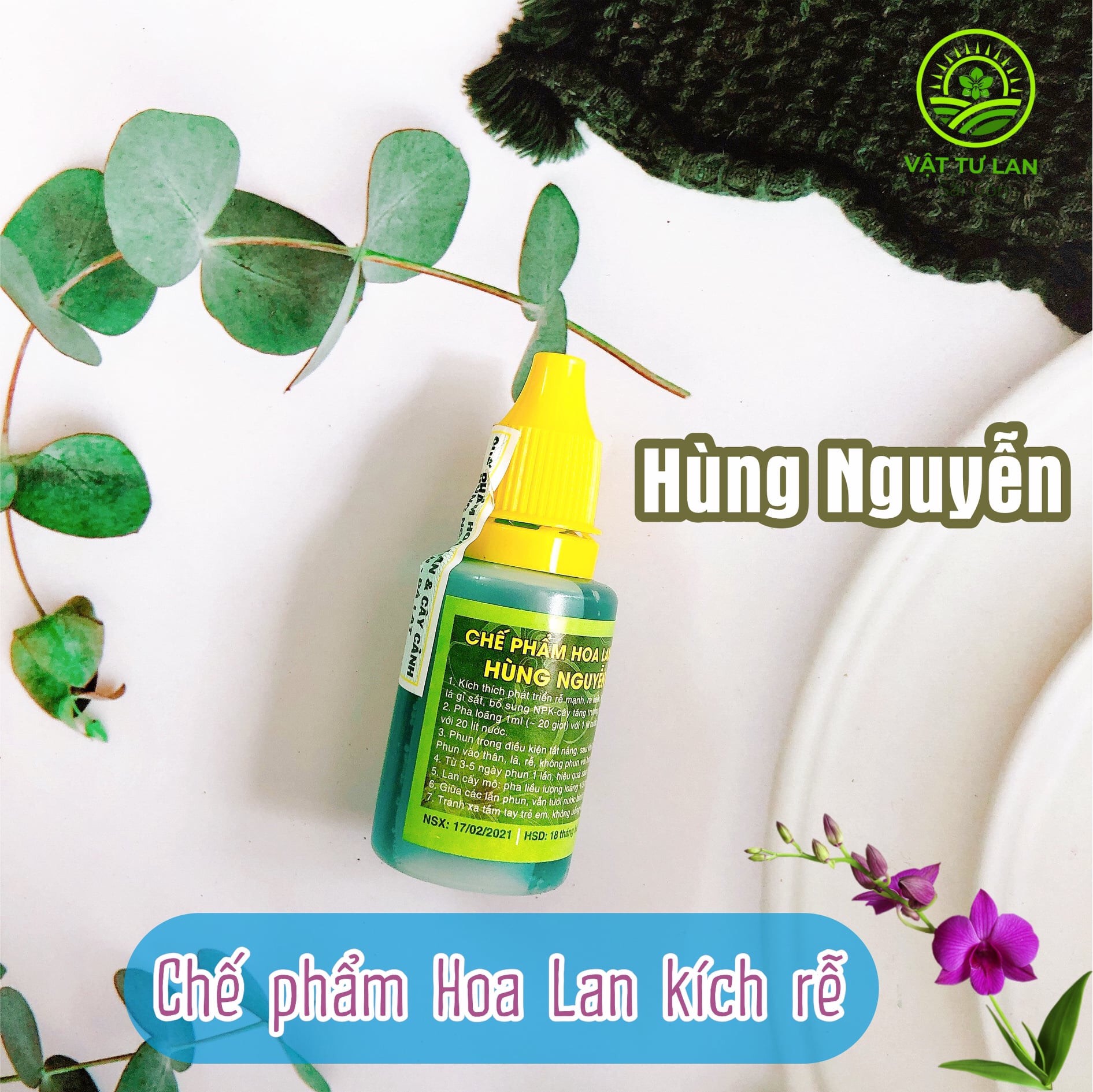 HÙNG NGUYỄN - ĐÀ LẠT 6 IN 1 chế phẩm hoa lan và cây cảnh