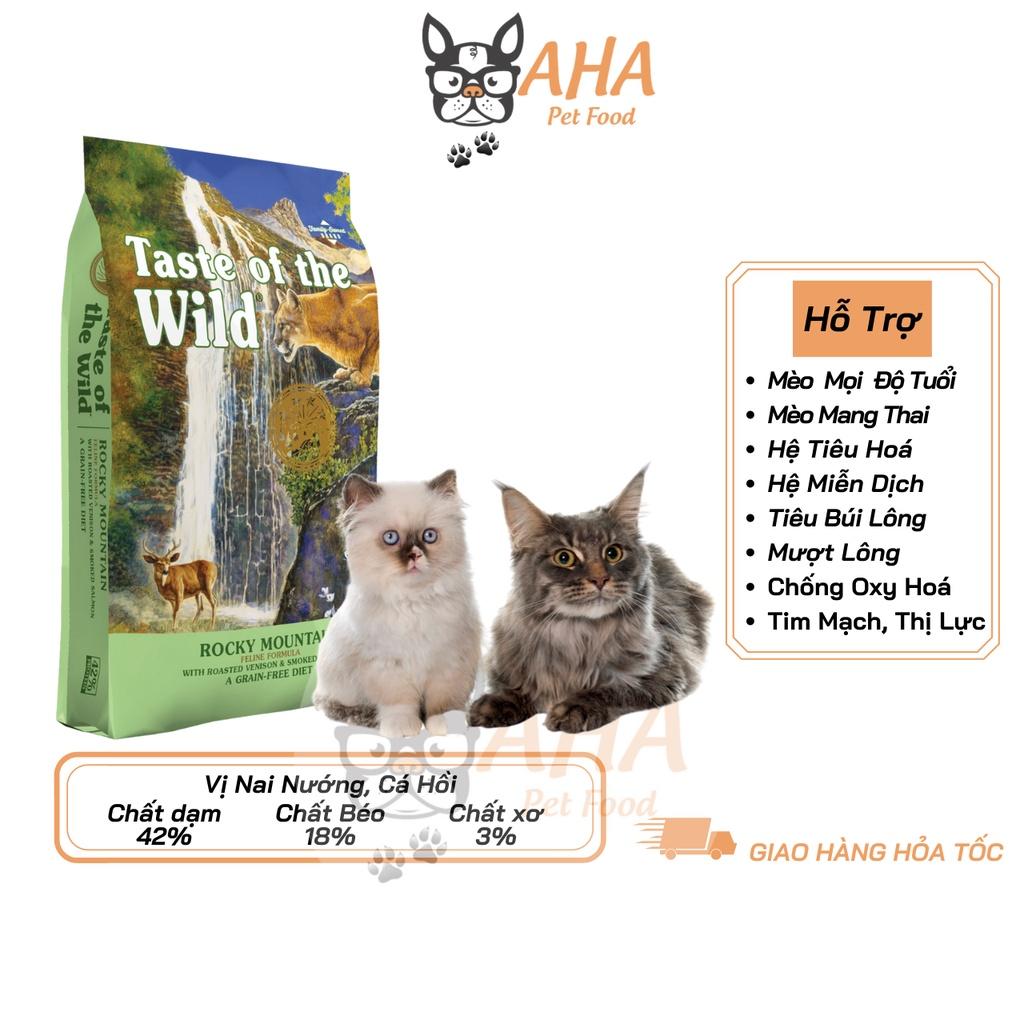 Thức Ăn Cho Mèo - Taste Of The Wild - Có 3 Vị