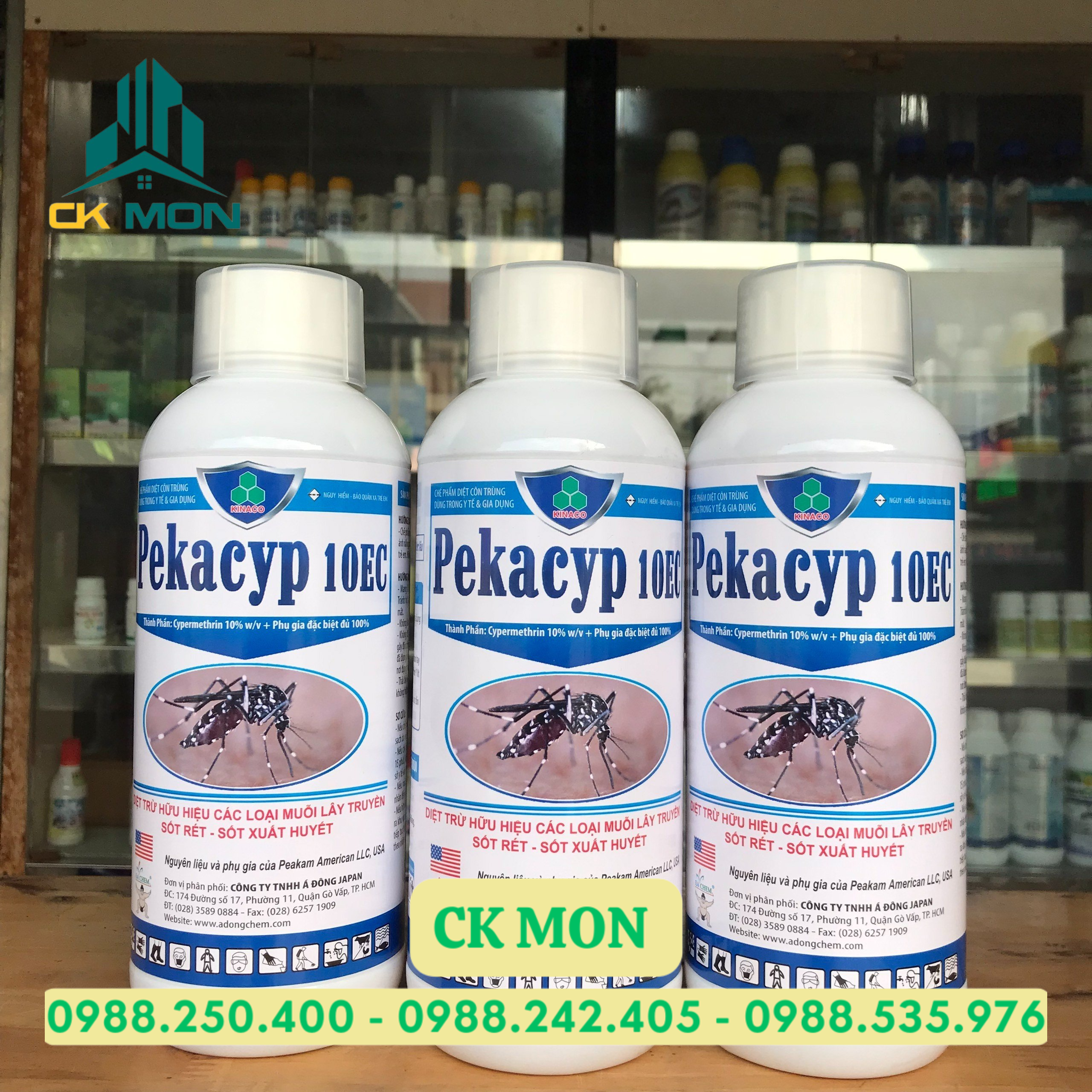 THUỐC DIỆT MUỖI PEKACYP 10EC