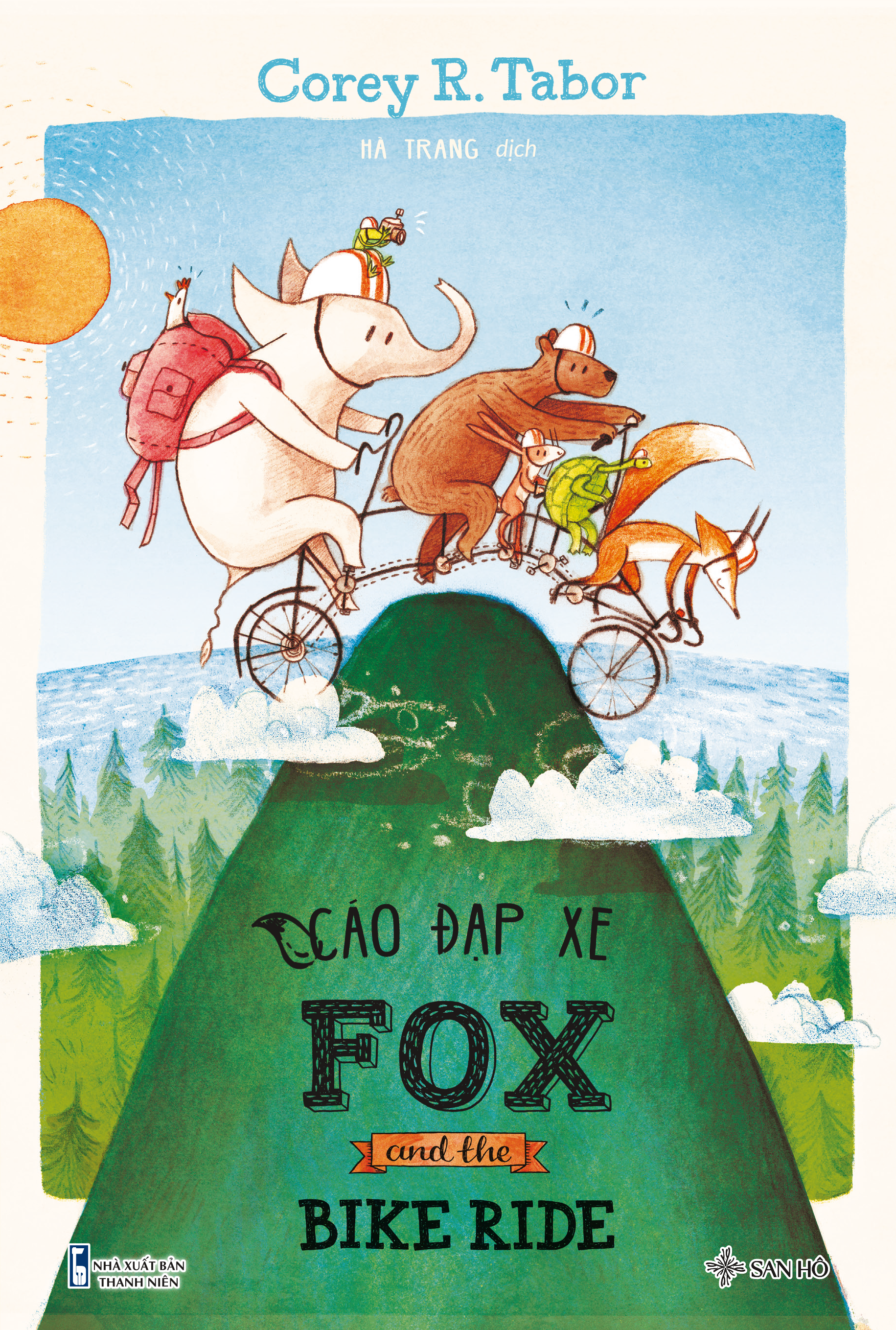 Cáo Đạp Xe - Fox and the Bike Ride | Sách Thiếu Nhi Song Ngữ | Sách Song Ngữ Cho Bé.