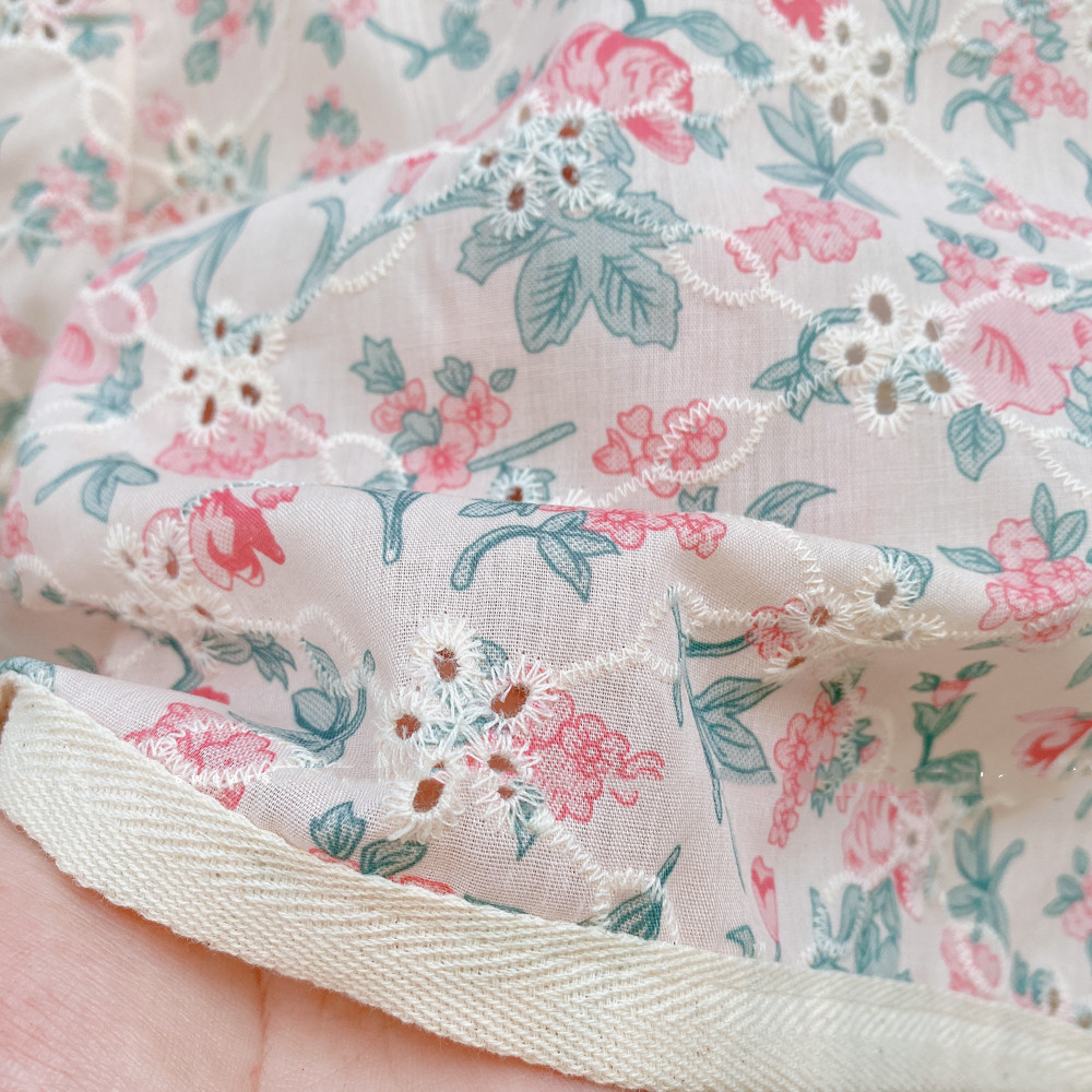 Bộ Áo Hoa Tiểu Thư Váy Midi Rời Kiểu Hàn Quốc Dịu Dàng Cho Bé Gái