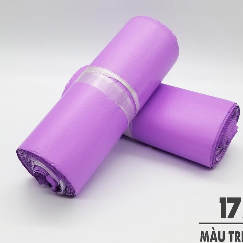 Túi Gói Hàng Niêm Phong  Vật Liệu Mới Tím Gia Cường Size 17x30cm