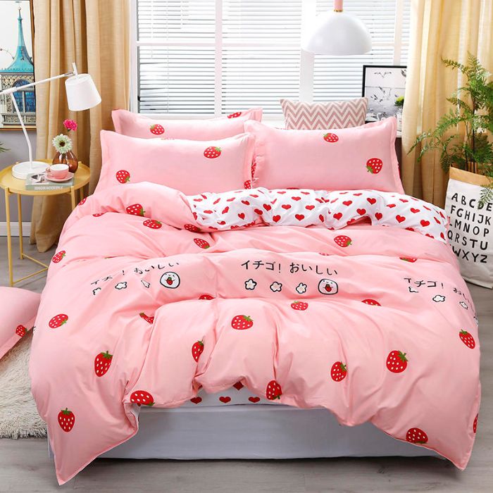 Bộ chăn ga gối Cotton cao cấp 1m6x2m THC085