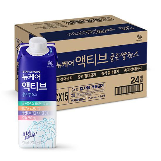 [Thùng 24 hộp Sữa bổ sung năng lượng] Daeasang Wellife Hàn Quốc / Nucare Active