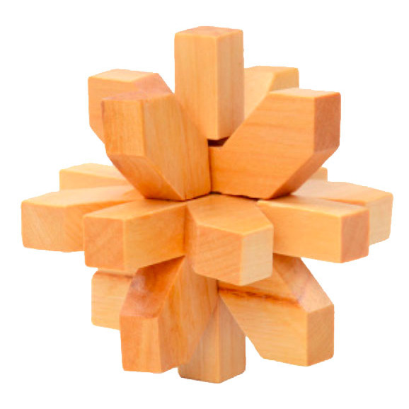 Giải đố tháo ráp gỗ Wood puzzle