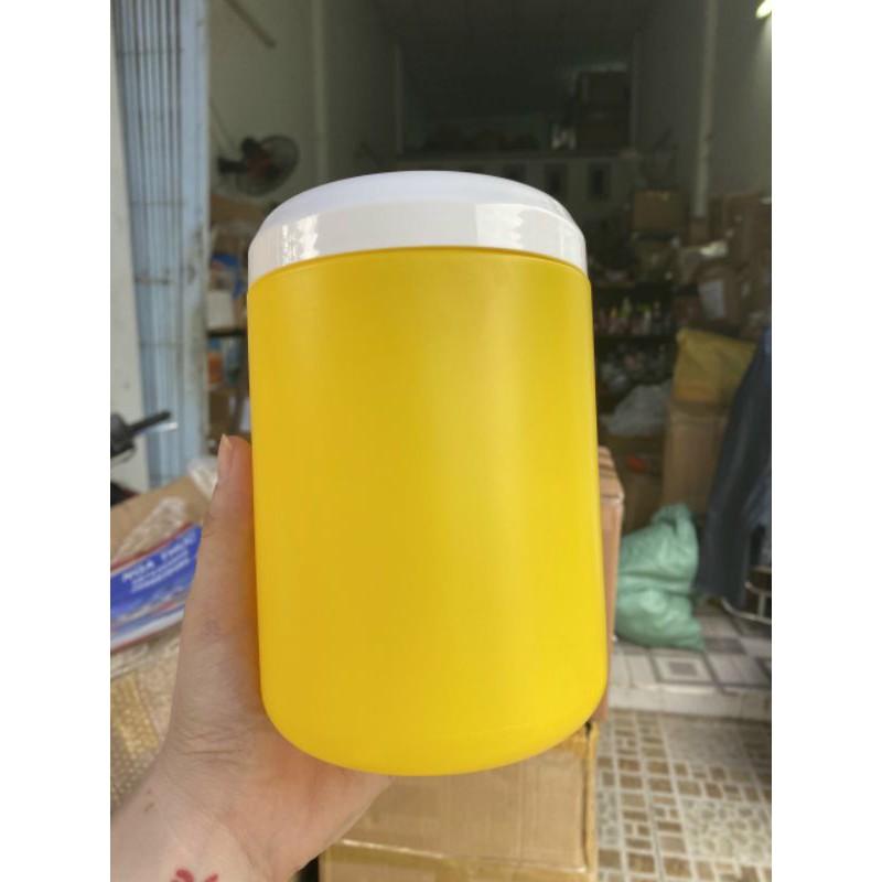 HỦ 1kg MÀU VÀNG