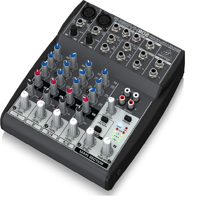 Mixer Behringer Xenyx 802 Nhập khẩu chính hãng