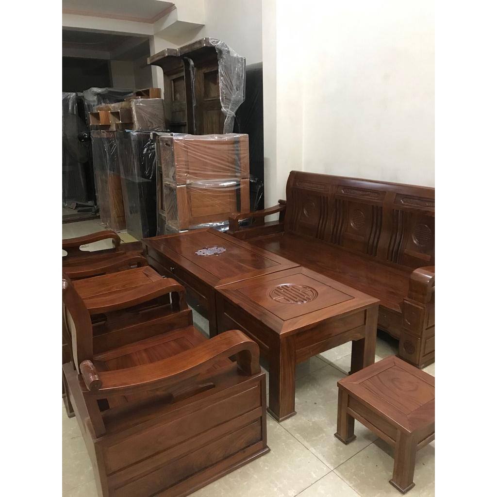 Bộ Bàn Ghế Âu Á Gỗ Tự Nhiên