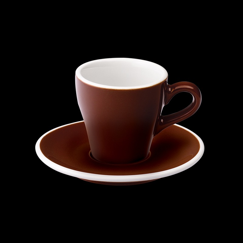 Ly Sứ Tulip 80ml Espresso Cup &amp; Saucer - Loveramics