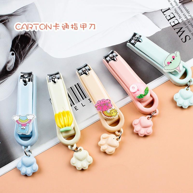 Bấm Móng Tay Tích Hợp Móc khóa Tiện Lợi 2 in 1