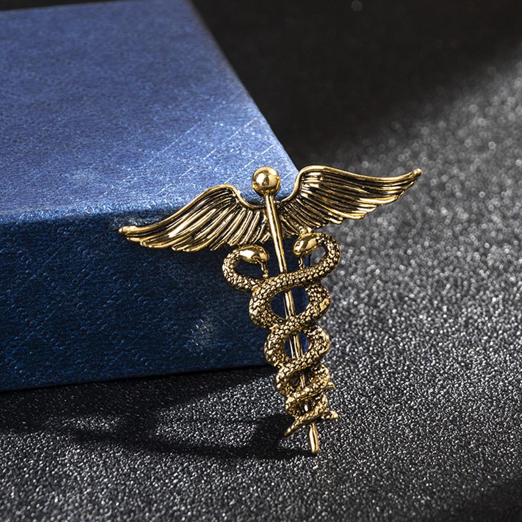 Mens Angel Wings Suit Brooch Badge Pins Collar Lapel Corsage
