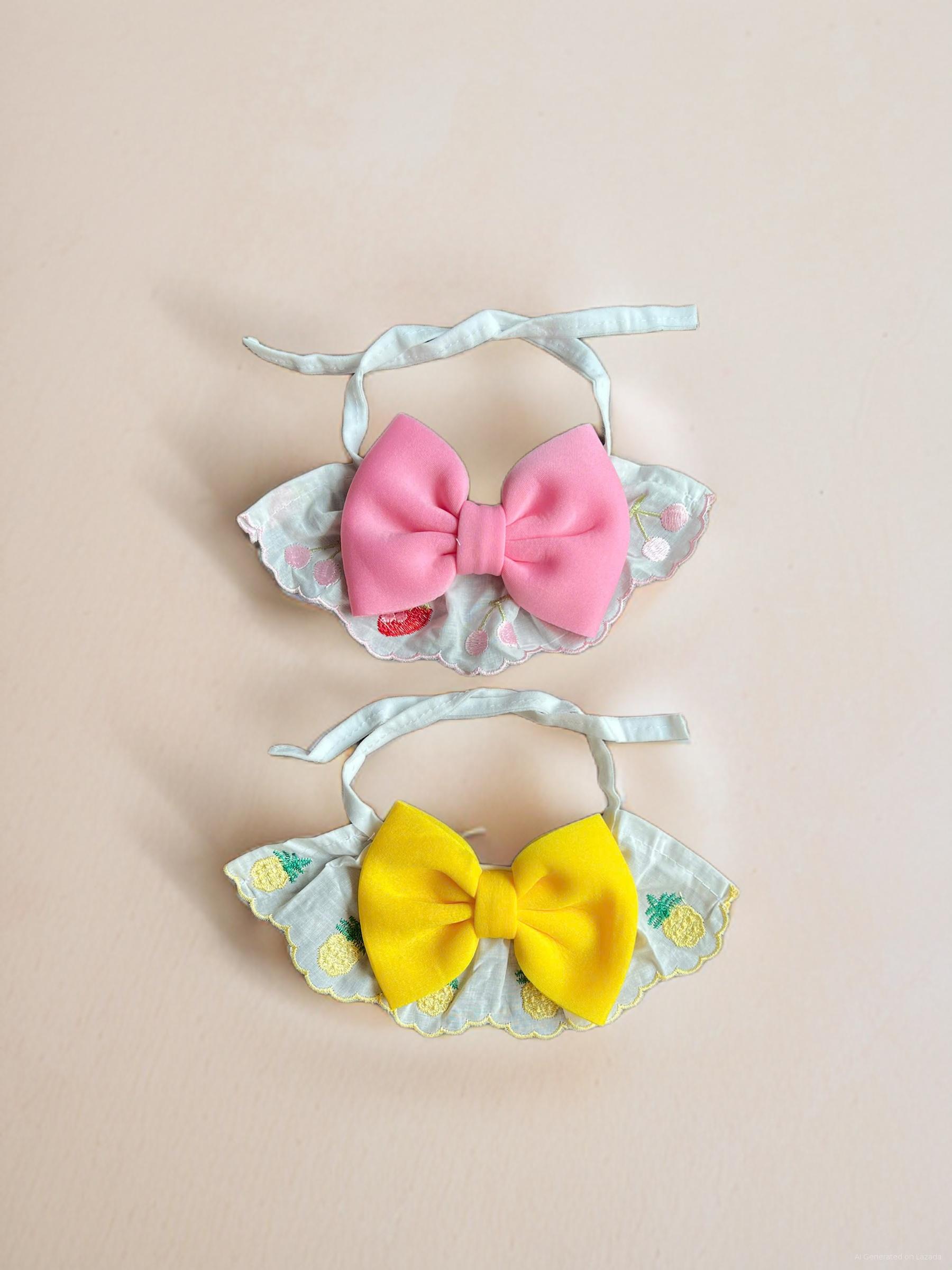 KHĂN QUÀNG CỔ KHĂN YẾM VÒNG ĐEO CỔ DỄ THƯƠNG CHO THÚ CƯNG CHÓ MÈO