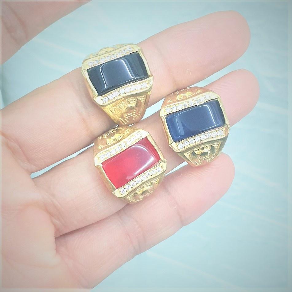 Siêu Cấp Nhẫn Nam Cẩn Xoàn Vonfram Cao Cấp-Bao dùng 5 năm