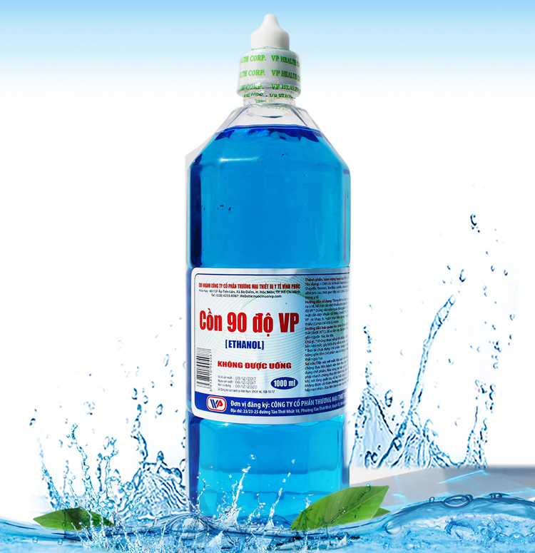 Cồn 90 Độ VP (1000ml)