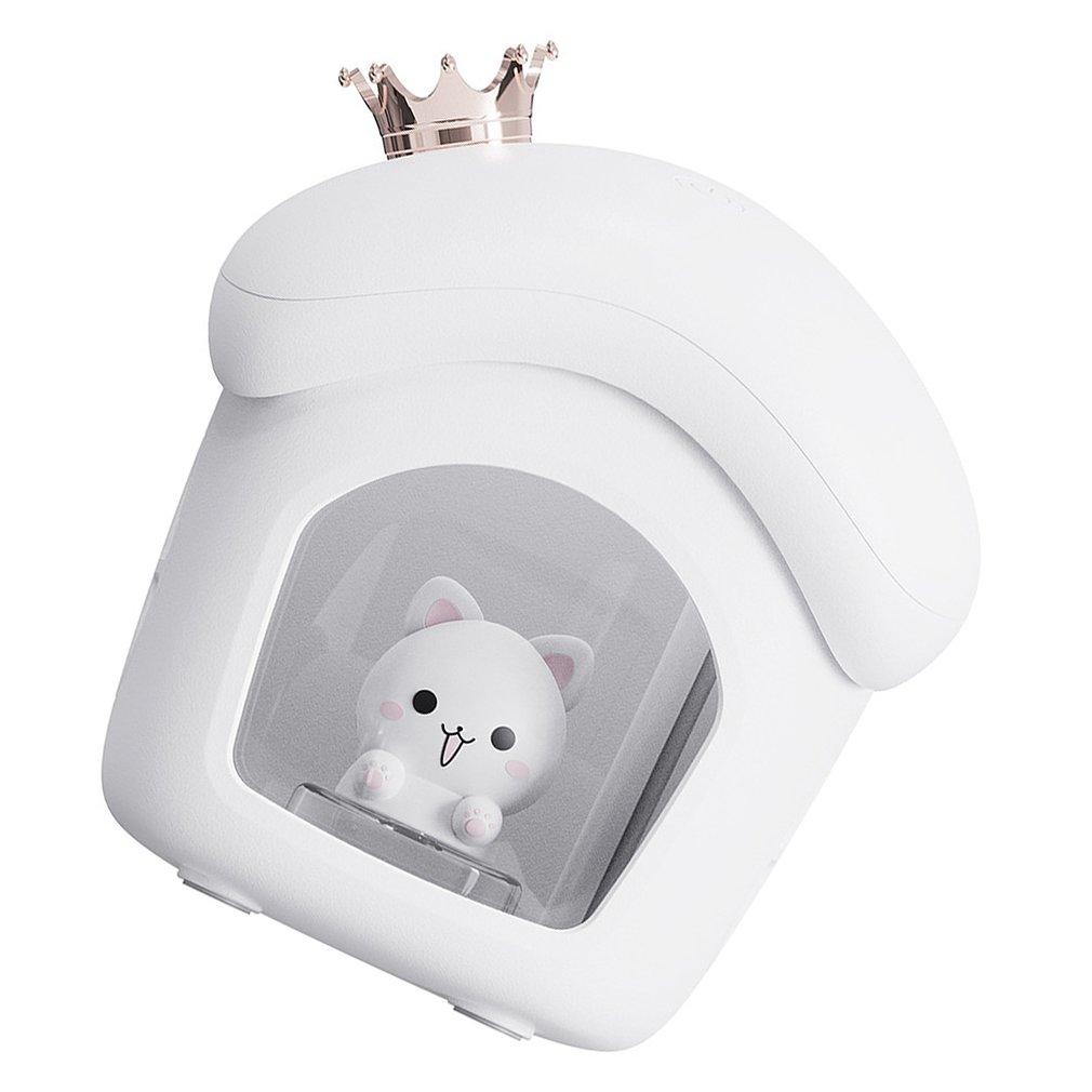 Vương Miện Nhà Máy Tạo Độ Ẩm Không Khí Di Động Hương Thơm Khuếch Tán Tinh Dầu 350ML Phun Sương Tạo Sạc Máy Phun Sương Tạo Độ Ẩm Đèn Ánh Sáng