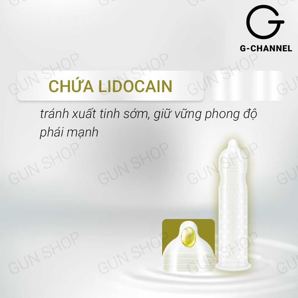 Bao cao su Innova Vàng - Kéo dài thời gian kèm 1 chiếc BCS Gun Super Thin