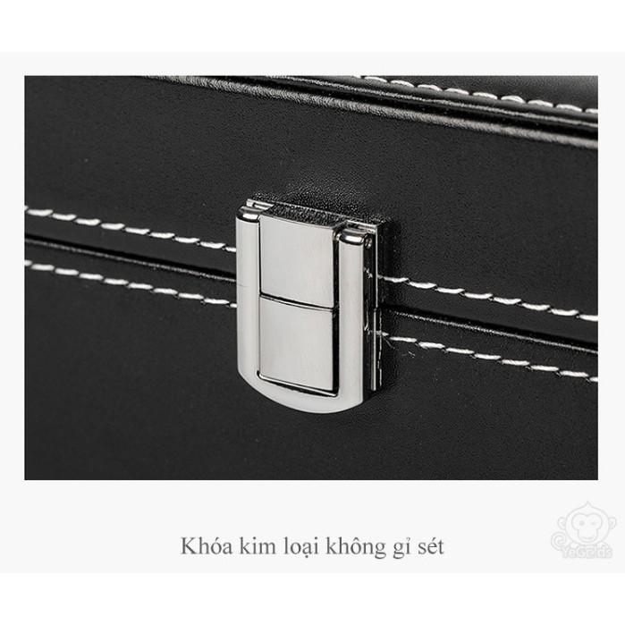 Hộp đựng đồng hồ 10 ngăn - Luxury Watch Box 10 slots - Home and Garden