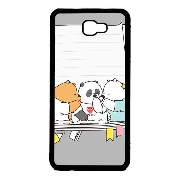 Ốp in cho Samsung Galaxy J7 Prime 3 Chú Gấu 3 - Hàng chính hãng