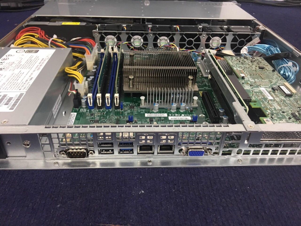 Chassis Supermicro CSE-813MFTQC-505CB - Hàng chính hãng