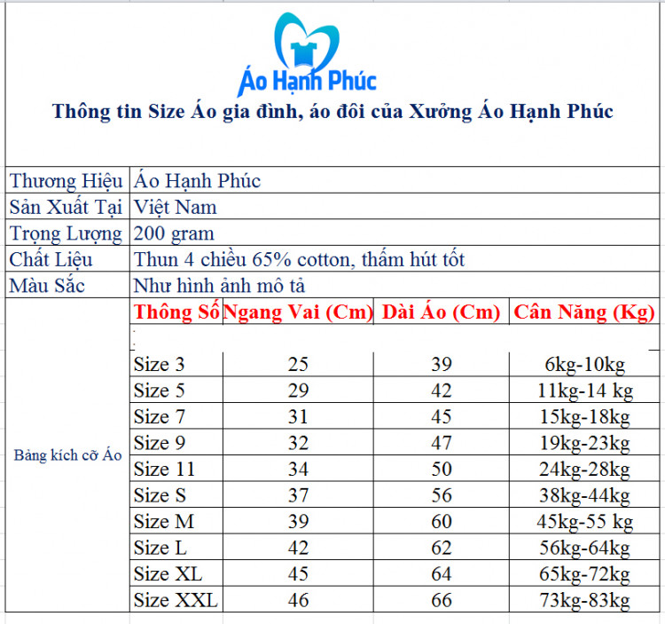 áo thun gia đình tết 2019 1