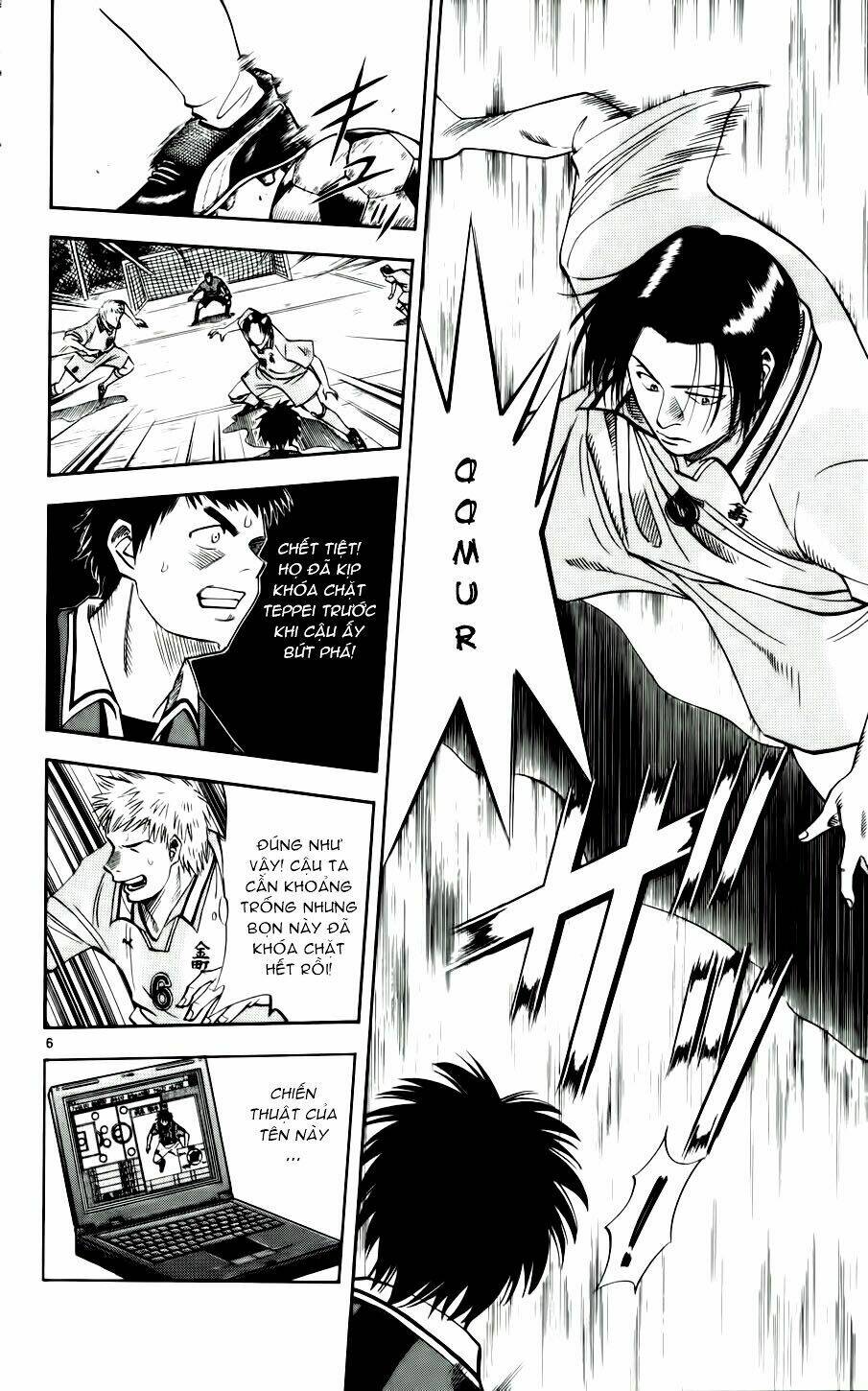 vũ điệu trên sân cỏ - fantasista chapter 28 6