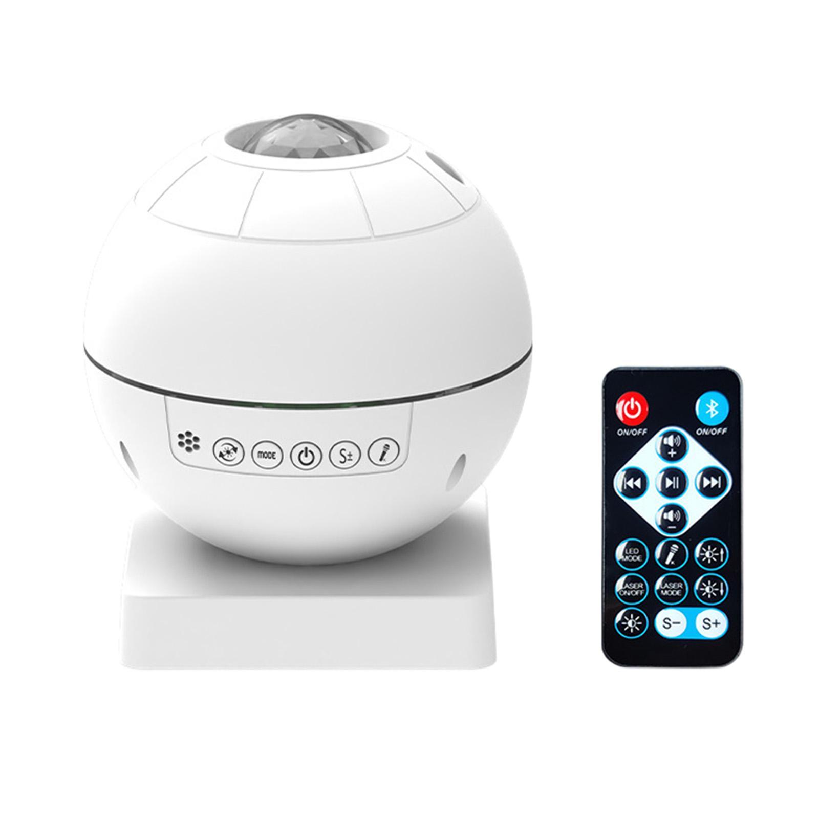 Galaxy Projector LED Bluetooth Music Speaker Sky Projection Room Kid Decor